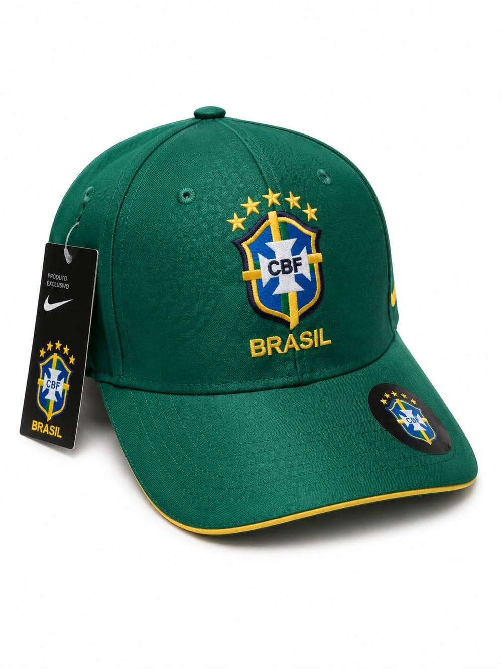 Brasil Cap with Embroidered Logo ( green colors)